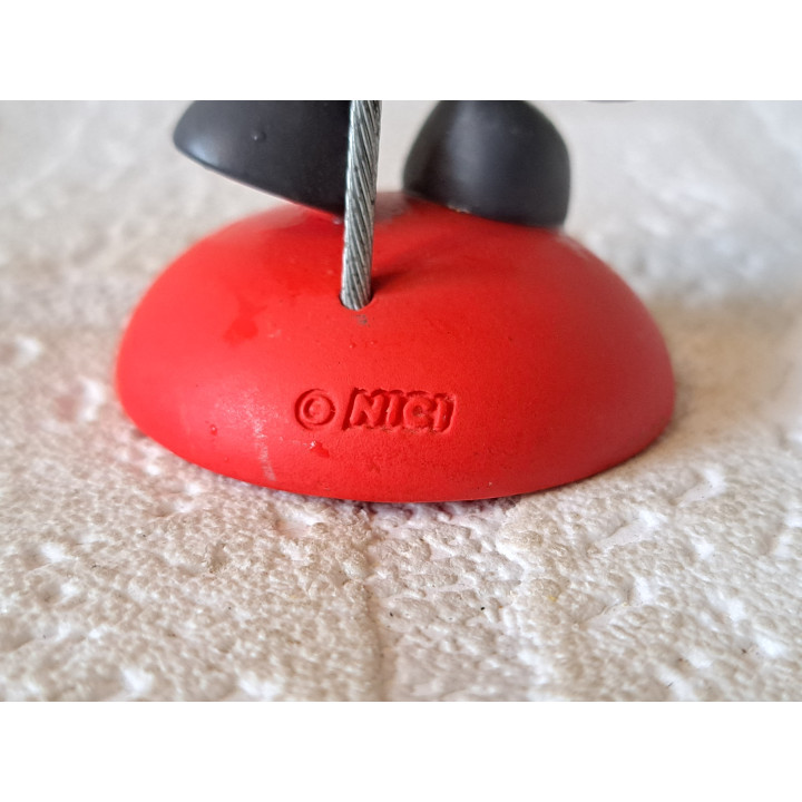 Paard, Ferrari bord en logo, fotohouder, kunsthars D4x12cm - fotohouder