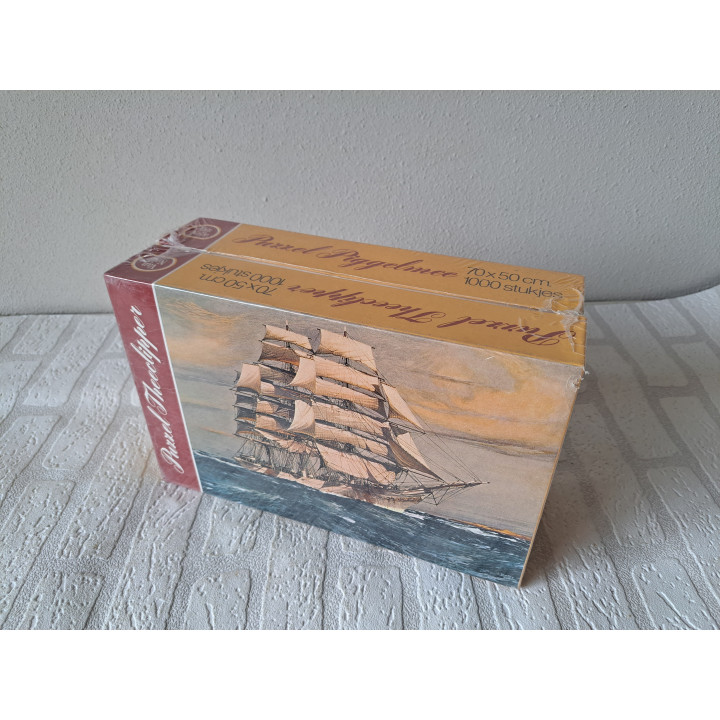 Piggelmee en Theeclipper 2x 1000 stukjes puzzels Van Nelle -  puzzels