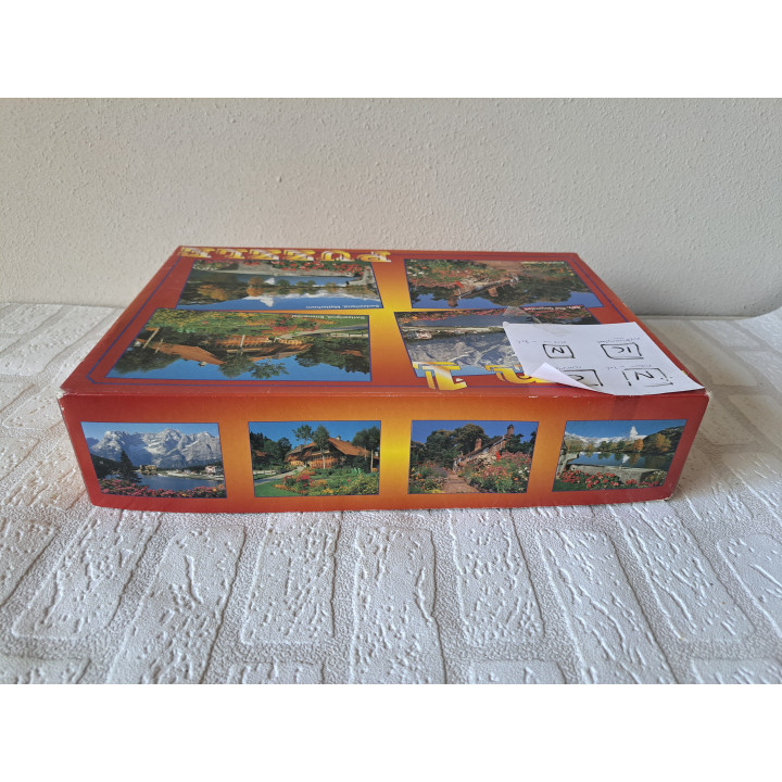 4-in-1 Jigsaw Puzzles Italy & Switzerland 4x1000 Pieces