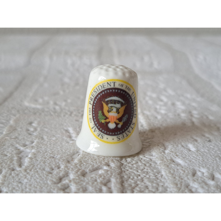 Grootzegel President van Amerika vingerhoedje