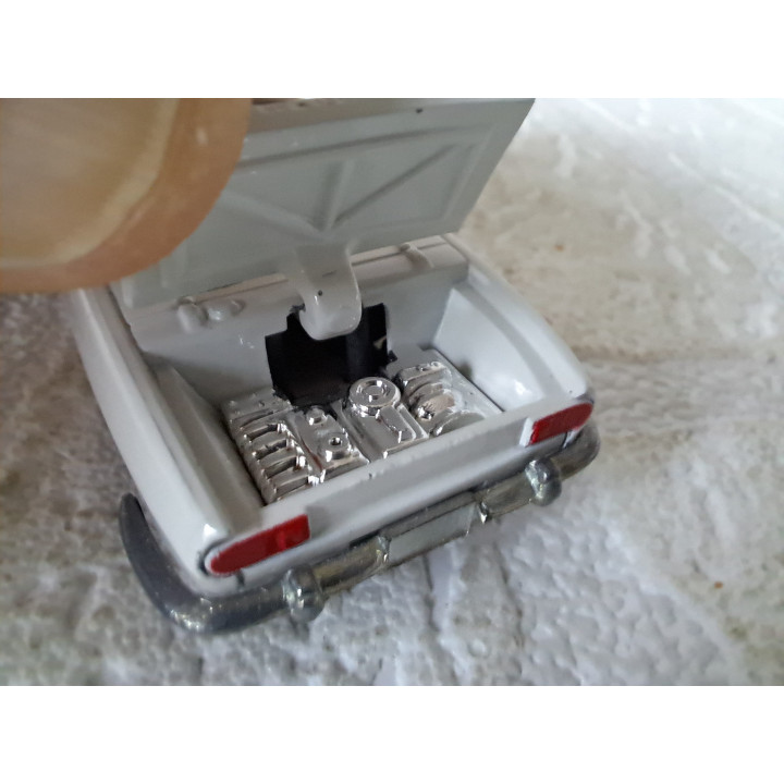 Seat Fiat 850 Spyder Auto Pilen 1:43 - modelauto