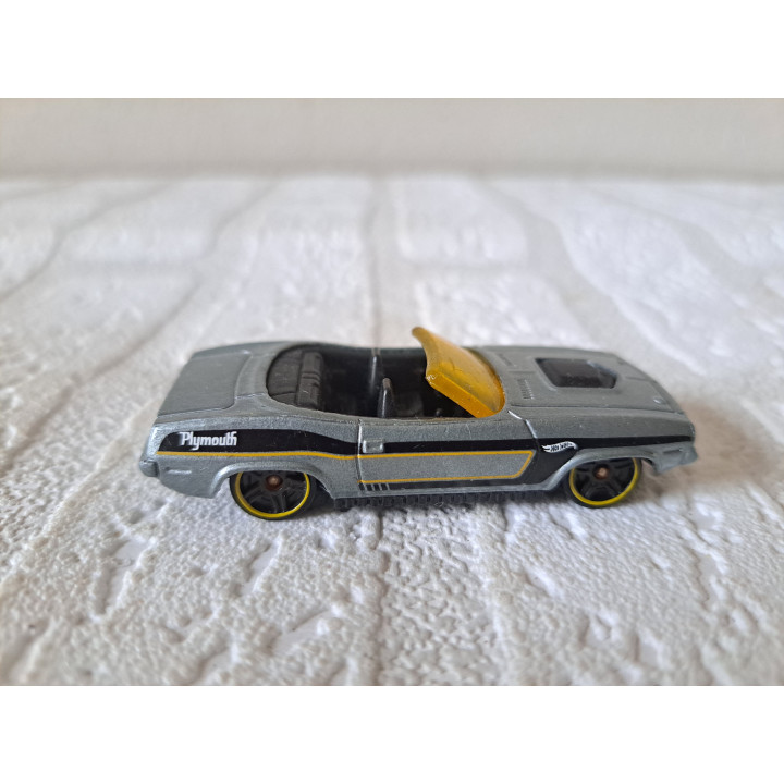 Plymouth Barracuda 1970 10 pack Hot wheels 2017 grijs - Verzamelmodelauto