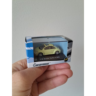 Volkswagen Beetle Turbo S 1:72 Cararama lichtgeelgroen