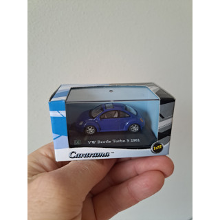 Volkswagen Beetle Turbo S 1:72 Cararama - Hongwell blauw