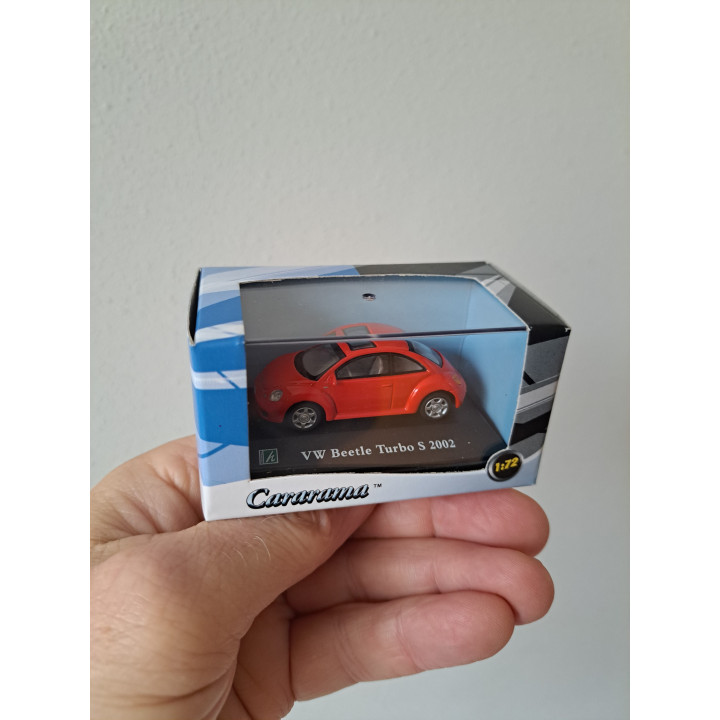 Volkswagen Beetle Turbo S 1:72 Cararama - Hongwell rood