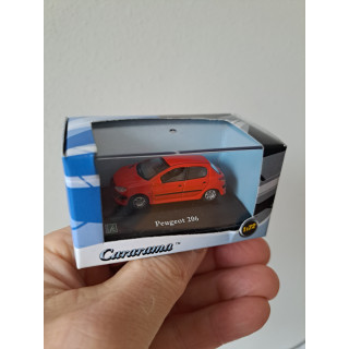 Peugeot 206 2001 1:72 Cararama - Hongwell rood