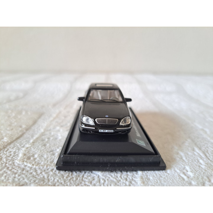 Mercedes-Benz S-Klasse Sedan Sunroof 1:72 Cararama Hongwell Modelauto