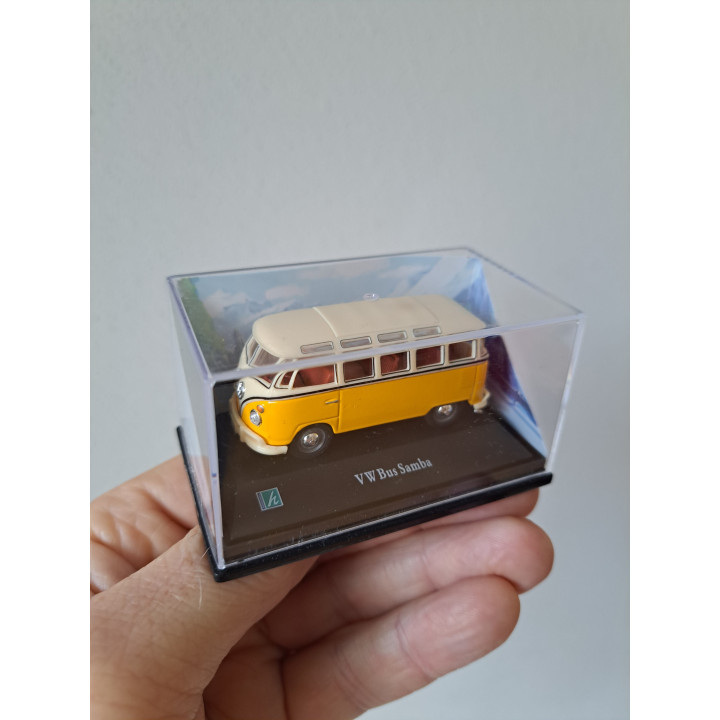 Volkswagen Samba bus T1 1:72 Cararama - Hongwell geel