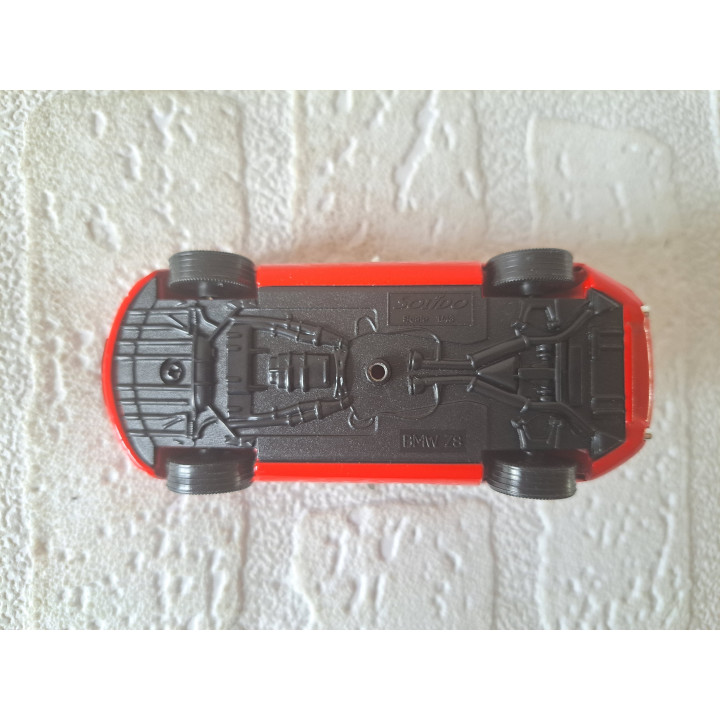 Bmw Z8 Hardtop 1:43 Solido rood - modelauto