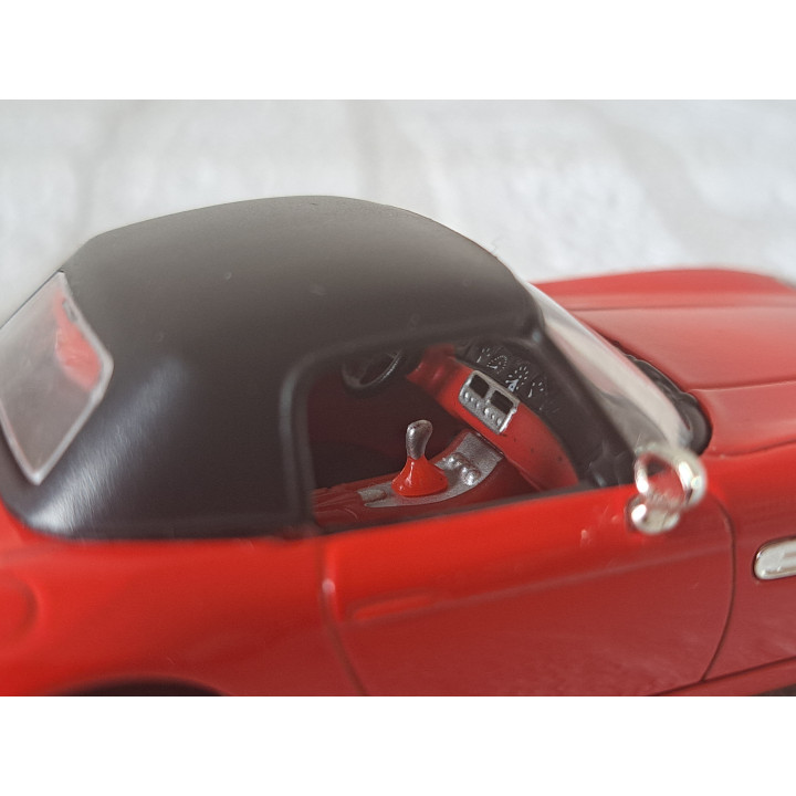 Bmw Z8 Hardtop 1:43 Solido rood - modelauto