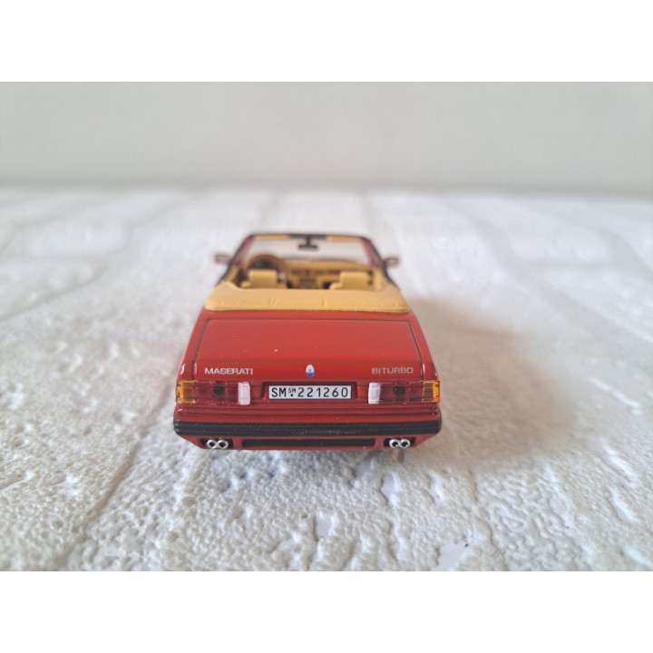 Maserati Biturbo Spyder Cabrio 1985 Grani en Partners 1:43 - modelauto