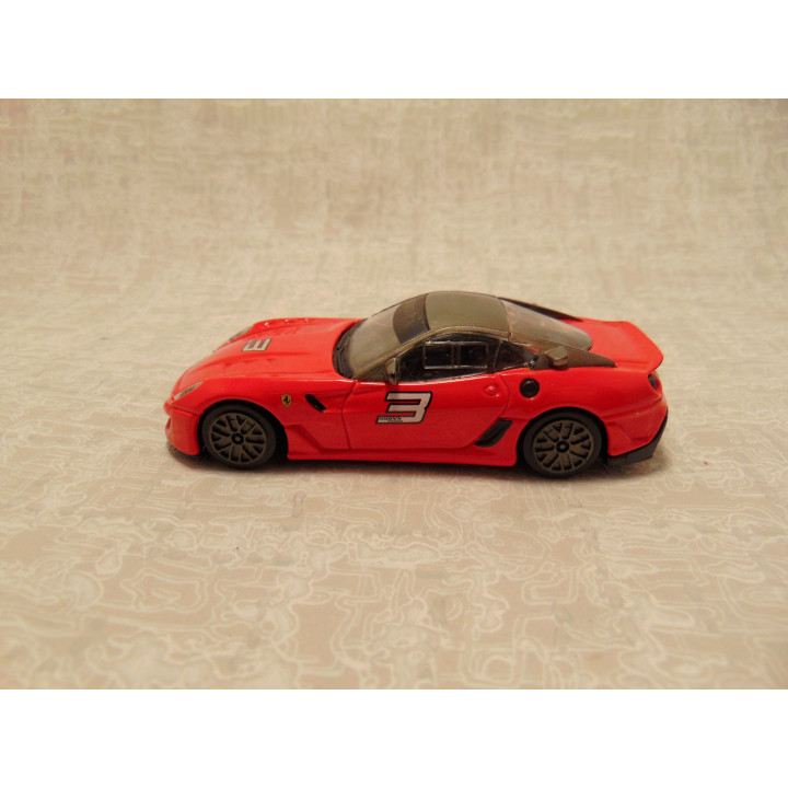 Ferrari 599XX coupe Bburago 1:43 rood