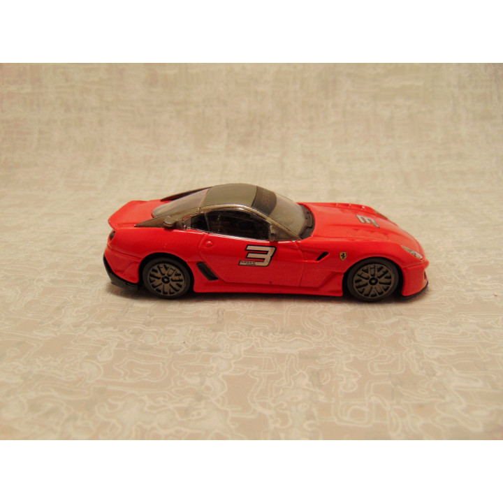 Ferrari 599XX coupe Bburago 1:43 rood