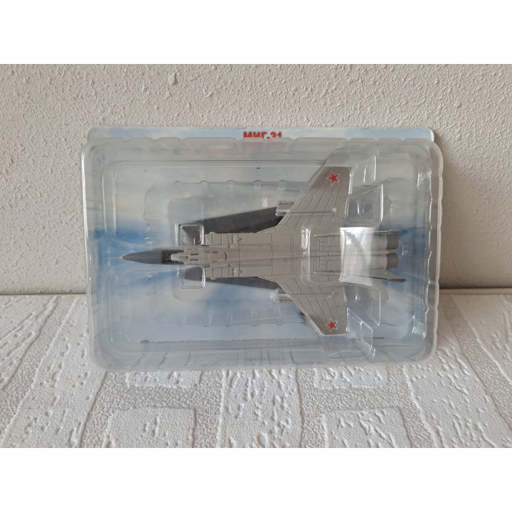MIG 31 USSR straaljager 1:144 Deagostini Onbeschadigd - straaljager