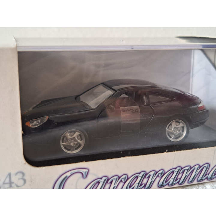 Porsche 911 coupe 1:43 Cararama zwart - modelauto