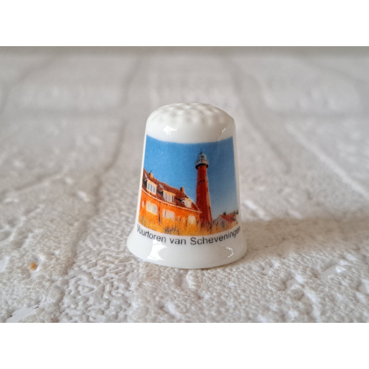 De Vuurtoren van Scheveningen vingerhoedje
