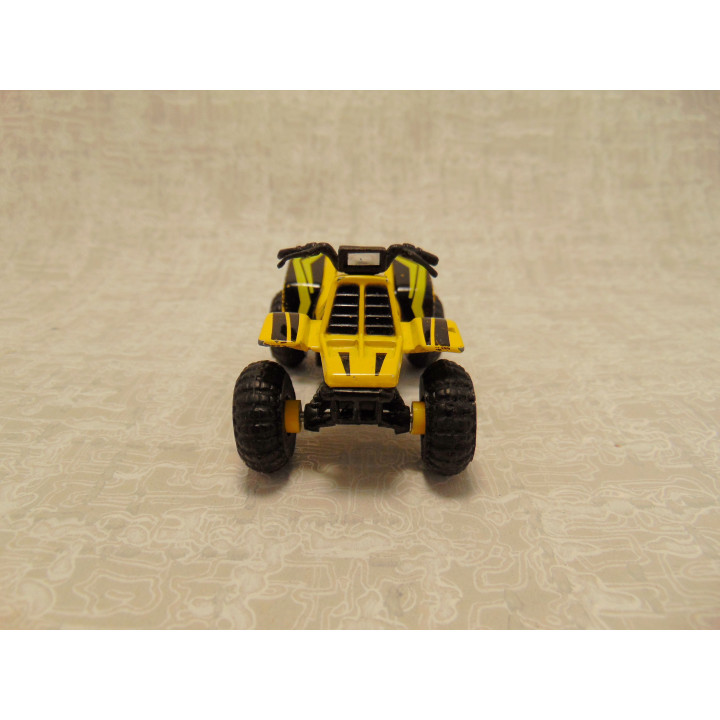 Quad ATV 4 wheeler Maisto geel