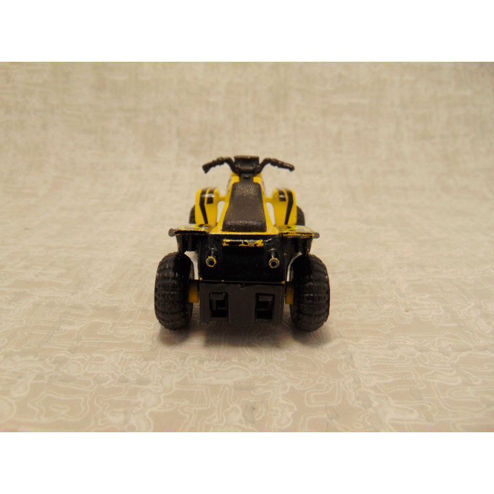 Quad ATV 4 wheeler Maisto geel