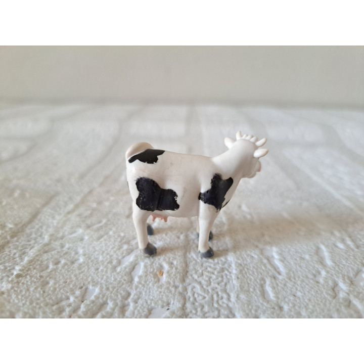 Klara de Koe Albert Heijn yoghurt, kunststof 3.5x1.5x3.5cm - dierfiguren