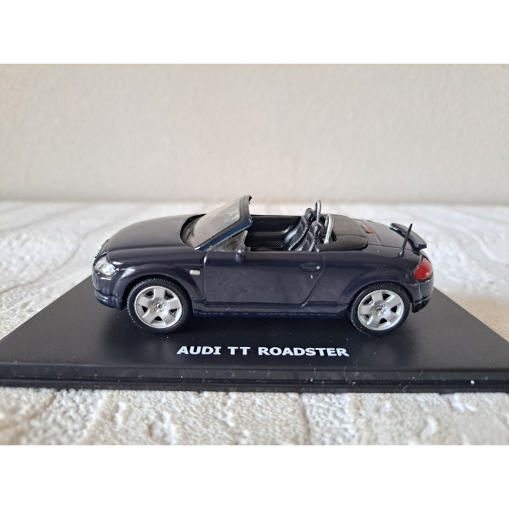 Audi TT roadster 1:43 Wemi donkerblauw - modelauto