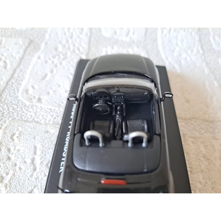 Audi TT roadster 1:43 Wemi zwart - modelauto Audi TT roadster 1:43 Wemi zwart - modelauto