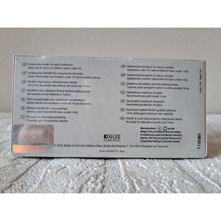 Mercedes Benz W196 1954 Fangio 1:43 Atlas 7110001 - modelauto Mercedes Benz W196 1954 Fangio 1:43 Atlas 7110001 - modelauto