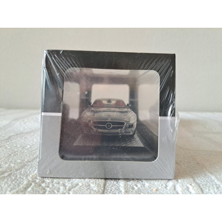 Mercedes Benz SLS AMG 2010 transparant 1:43 Atlas 7237001 - modelauto Mercedes Benz SLS AMG 2010 transparant 1:43 Atlas 7237001 - modelauto
