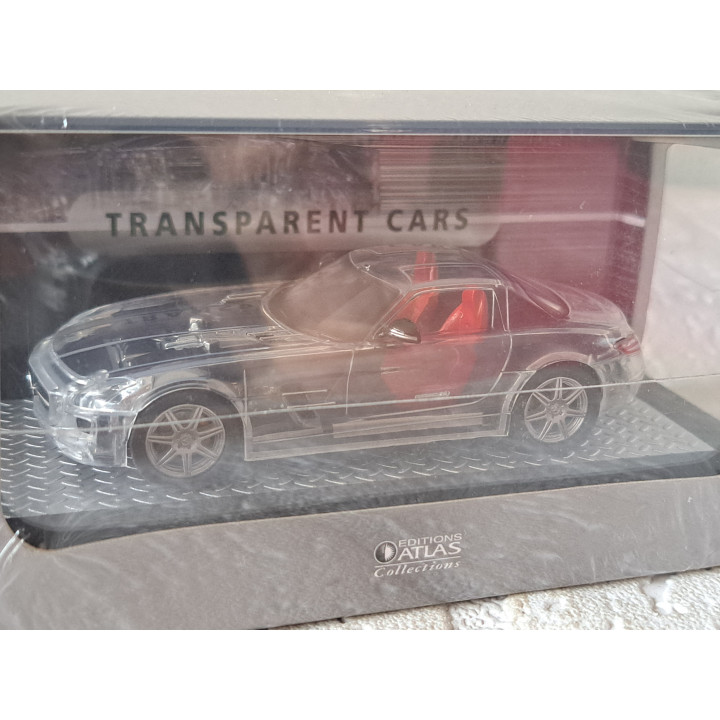 Mercedes SLS AMG 2010 Transparant 1:43 Atlas Collections 7237001