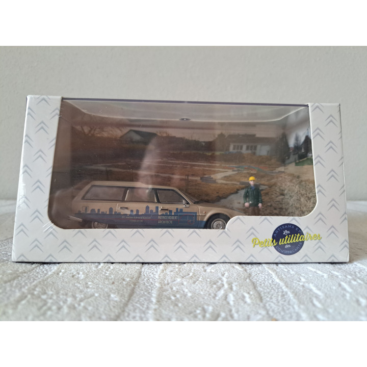 Citroen CX Sitebeheerder 1:43 Atlas 2428020 - modelauto Citroen CX Sitebeheerder 1:43 Atlas 2428020 - modelauto