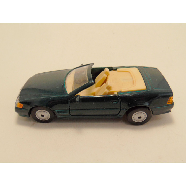Mercedes 500 SL cabrio 1990 1:40 Maisto donkergroen
