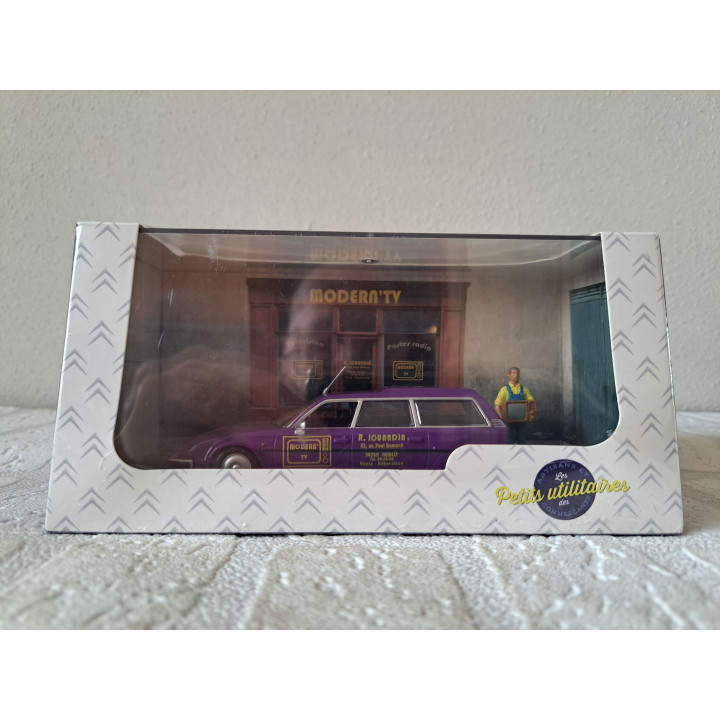 Citroen CX Radio-televisiewinkel 1:43 Atlas 2428008 - modelauto Citroen CX Radio-televisiewinkel 1:43 Atlas 2428008 - modelauto