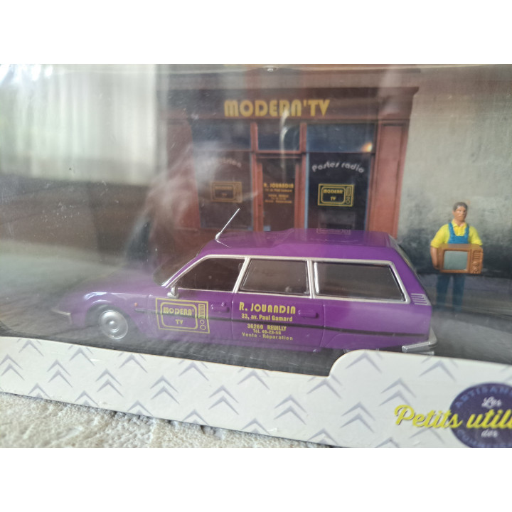 Citroen CX Radio-televisiewinkel 1:43 Atlas 2428008 - modelauto Citroen CX Radio-televisiewinkel 1:43 Atlas 2428008 - modelauto