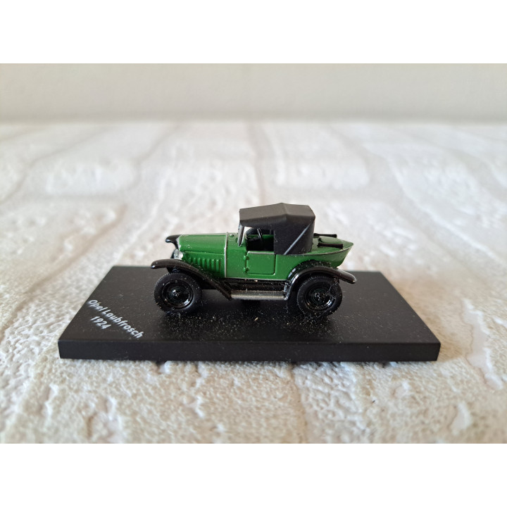 Opel Laubfrosch 1924 1:87 Atlas, metaal - modelauto Opel Laubfrosch 1924 1:87 Atlas, metaal - modelauto
