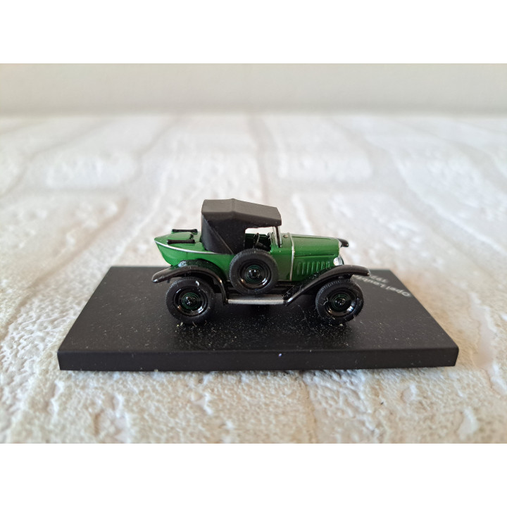 Opel Laubfrosch 1924 1:87 Atlas, metaal - modelauto Opel Laubfrosch 1924 1:87 Atlas, metaal - modelauto