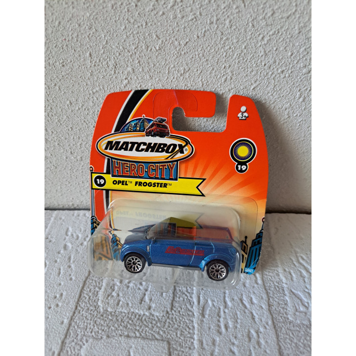 Opel Frogster Hero city Matchbox mb 19 Opel Frogster Hero city Matchbox mb 19