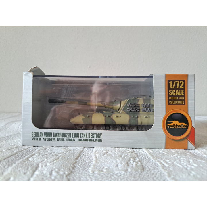 Jagdpanzer E100 tank destory 1:72 Modelcollect - militair