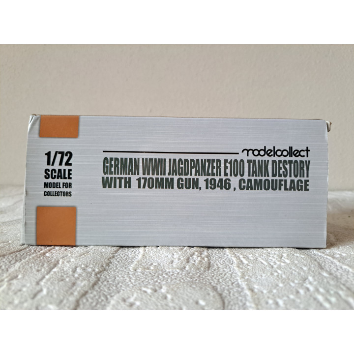 Jagdpanzer E100 tank destory 1:72 Modelcollect - militair