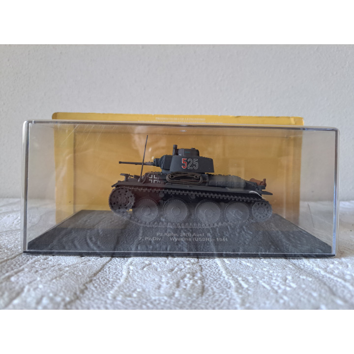 Pz.Kpfw.38 tank Ausf. F Wyazma 1:43 Atlas - militair
