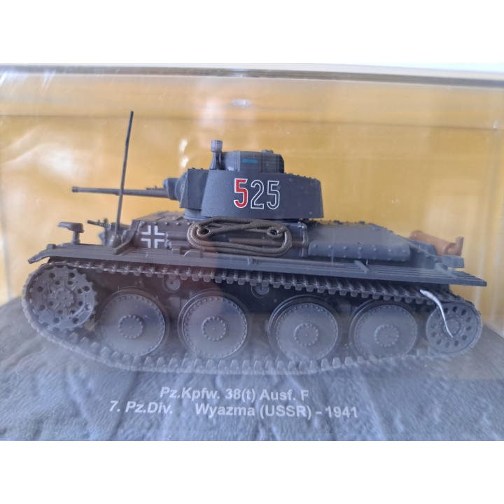 Pz.Kpfw.38 tank Ausf. F Wyazma 1:43 Atlas - militair