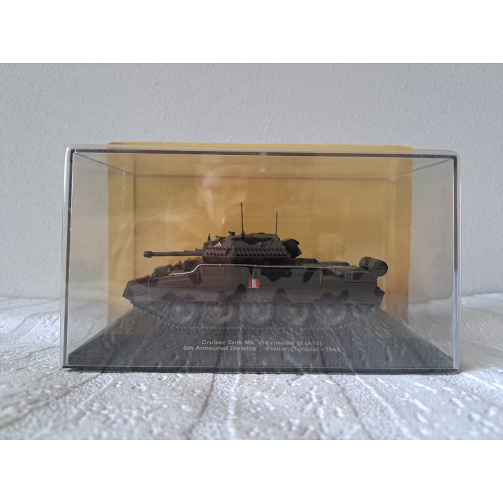 Cruiser Tank Mk VI Crusader III A15 Pichon Tunisia 1943 1:43 Atlas