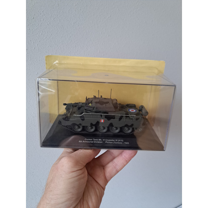 Atlas Cruiser Tank Mk. VI Crusader III (A15) Pichon Tunesië - 1:43