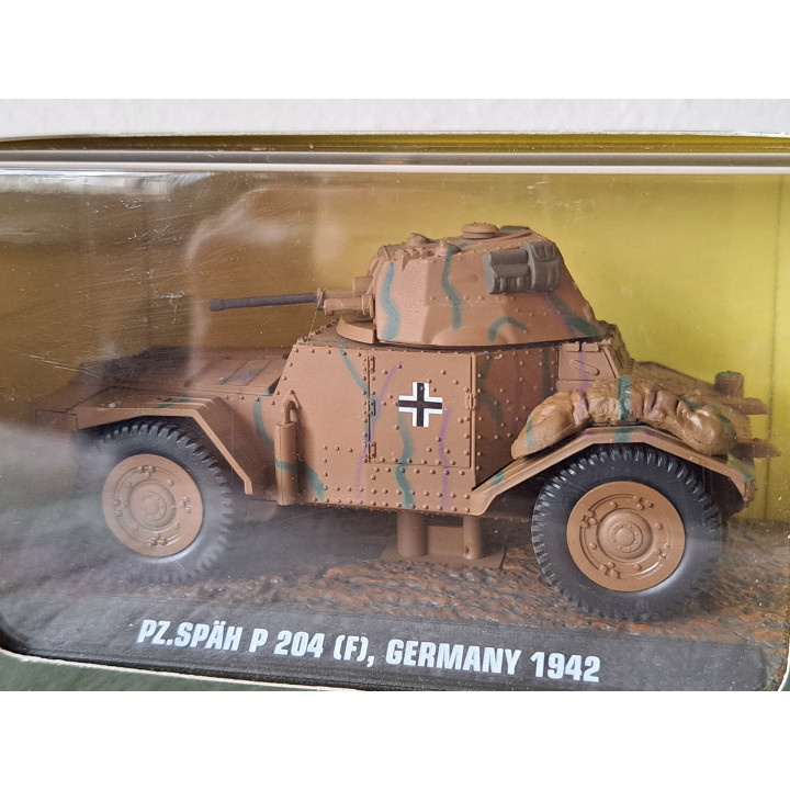 Panzer Spähwagen P 204 (F) Duitsland 1:43 Atlas 7123116 - militair