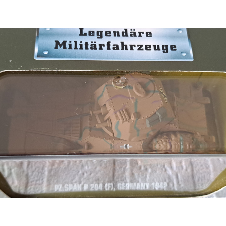 Panzer Spähwagen P 204 (F) Duitsland 1:43 Atlas 7123116 - militair