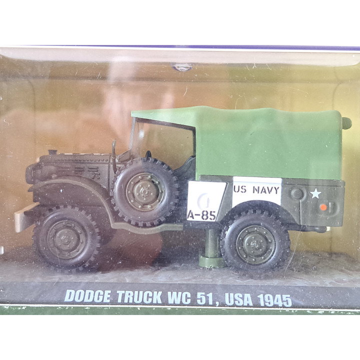 Dodge WC 51 truck Amerika 1:43 Atlas 7123106 - militair
