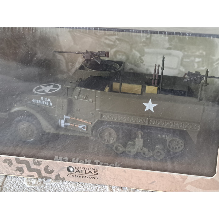 Atlas M3 Halftrack Amerika 6690027 Militair Model 1:43