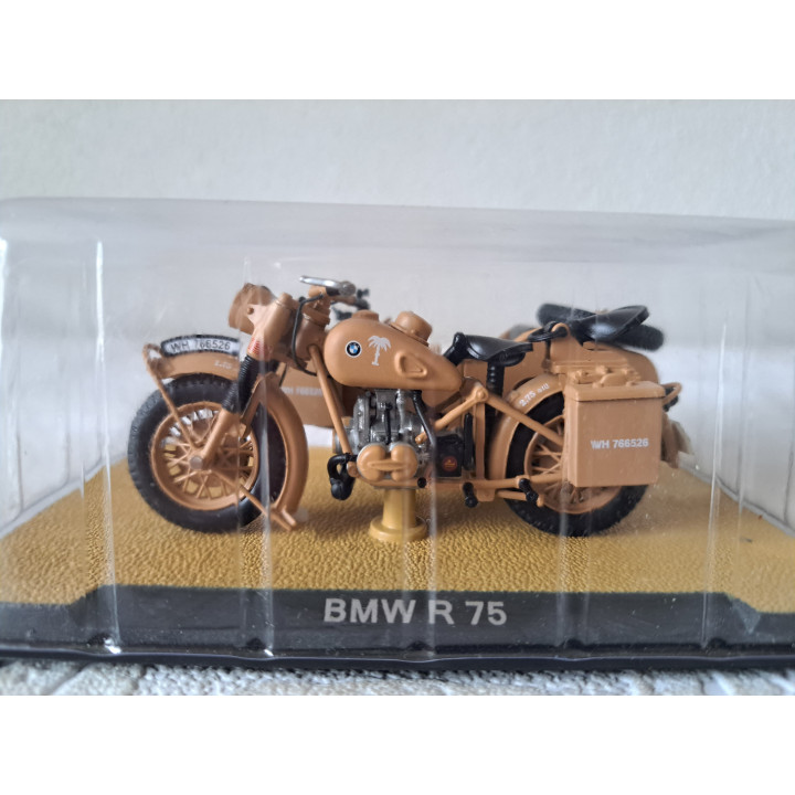 BMW R 75 Motor Zijspan 1:24 Duitsland Atlas Collections 7895001