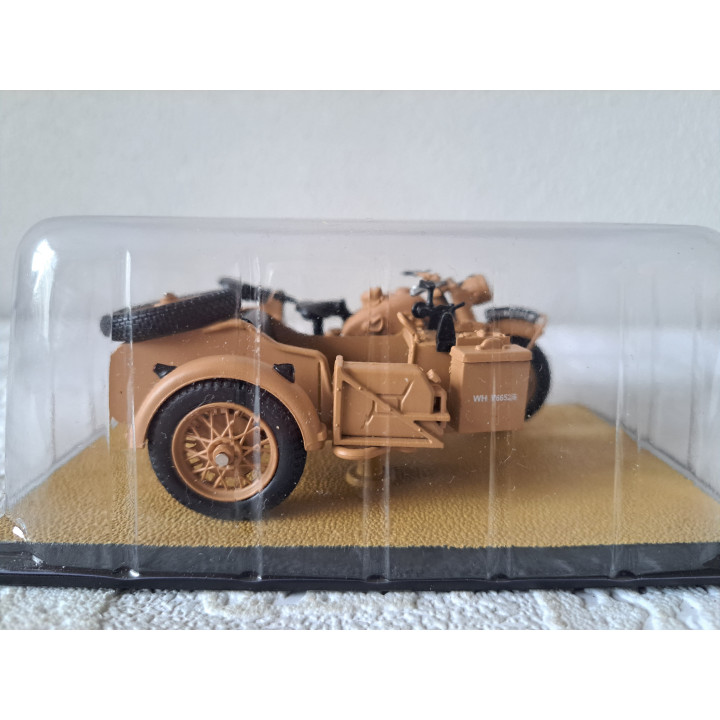 Bmw R 75 motor met zijspan 1:24 Duitsland Atlas 7895001- militair