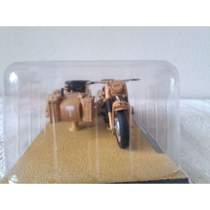 Bmw R 75 motor met zijspan 1:24 Duitsland Atlas 7895001- militair