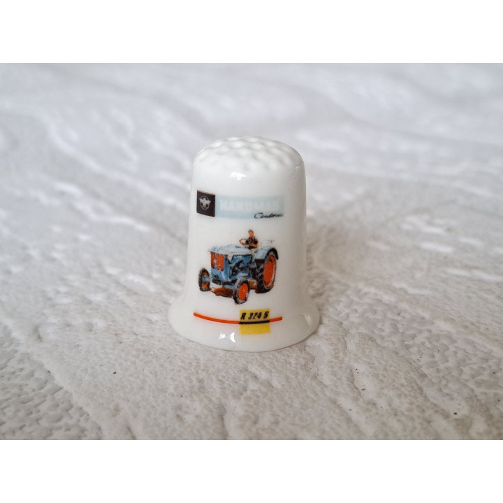 Hanomag R 324 S tractor reclame vingerhoedje