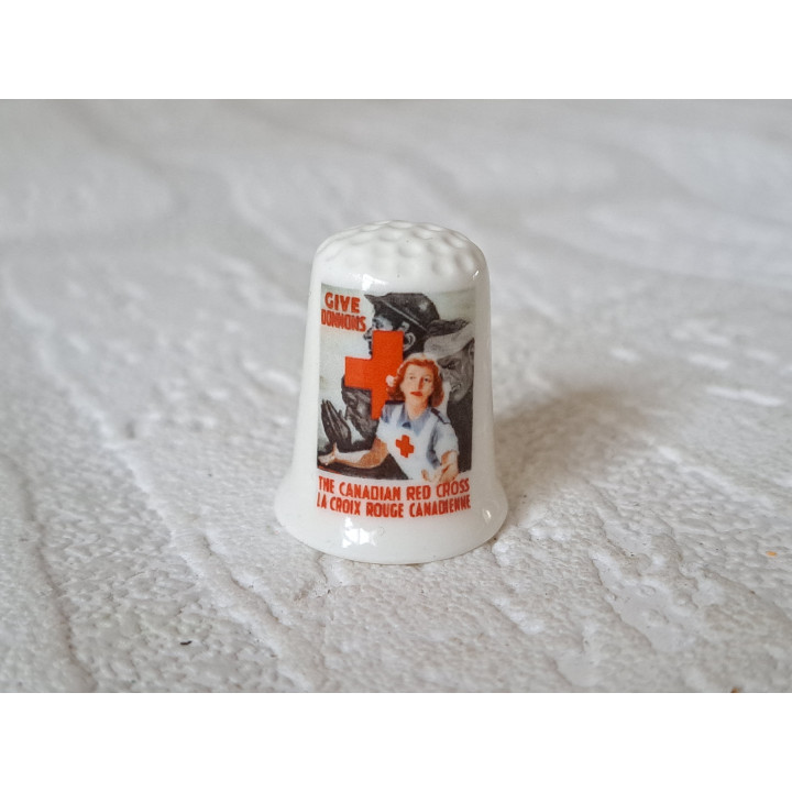 Rode Kruis The Canadian Red Cross vingerhoedje